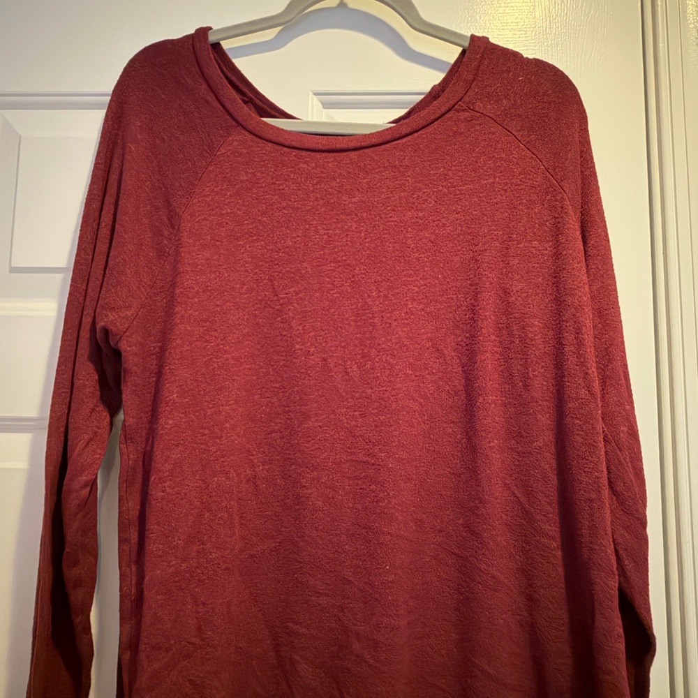American Eagle Outfitters Soft & Sexy Plush Long Sleeve Tee